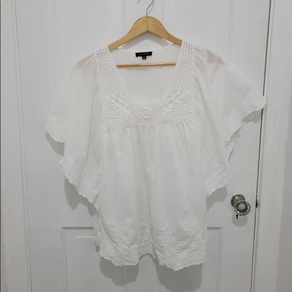 Embroidered Cotton Top